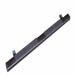 TrailFX A4015B With Step Pads 4 In Trapezoidal Straight Powder Coated Titanium Black Steel With - Truck Part Superstore