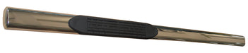 TrailFX A7036S 5 Inch Oval Straight Pol Stainless Steel Rocker Panel Mount - Truck Part Superstore