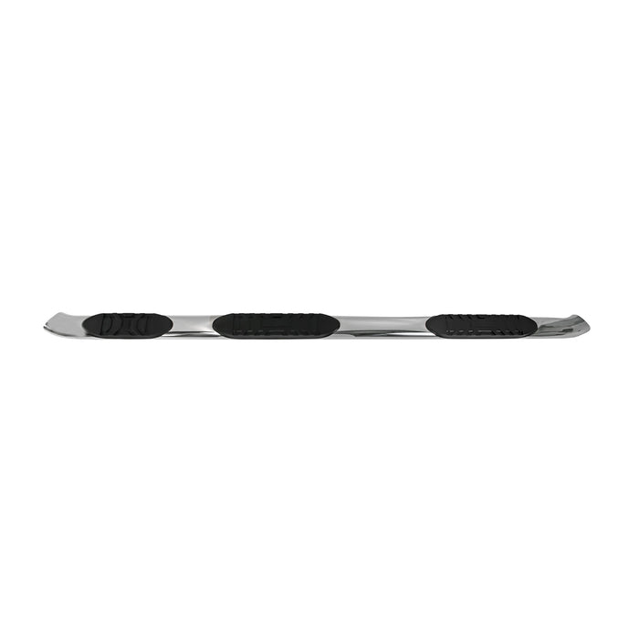 TrailFX A7039S W/Step Pads W/Bed Step 5 In Oval Bent Pol Stainless Steel Rocker Panel Mount - Truck Part Superstore
