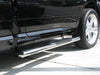 TrailFX A7040S 5 Inch Oval Straight Pol Stainless Steel Rocker Panel Mount - Truck Part Superstore