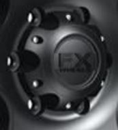 TrailFX A89-9780SBFX 302 Ser Wheels 8x170mm/8x6.69 Inch Bolt Patterns Closed Style Satin Black Sgl - Truck Part Superstore