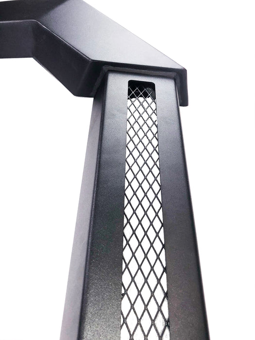 Black Horse Off Road AB-FO10-NL Matte Black Steel No skid plate - Truck Part Superstore