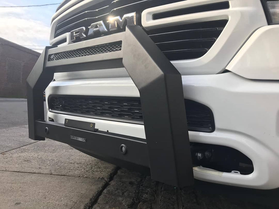 Black Horse Off Road AB-DO11 Matte Black Steel No skid plate - Truck Part Superstore