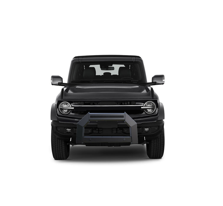 Black Horse Off Road AB-F06-NL Matte Black Steel No skid plate - Truck Part Superstore