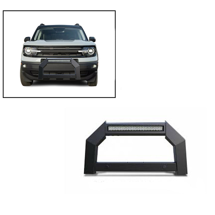 Black Horse Off Road AB-F07 Matte Black Steel No skid plate - Truck Part Superstore