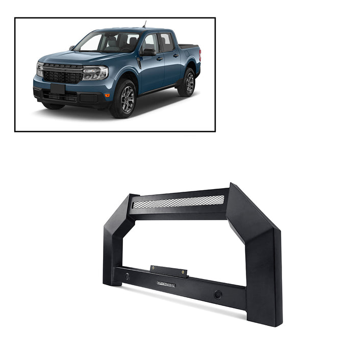 Black Horse Off Road AB-FO11-NL Matte Black Steel No skid plate - Truck Part Superstore