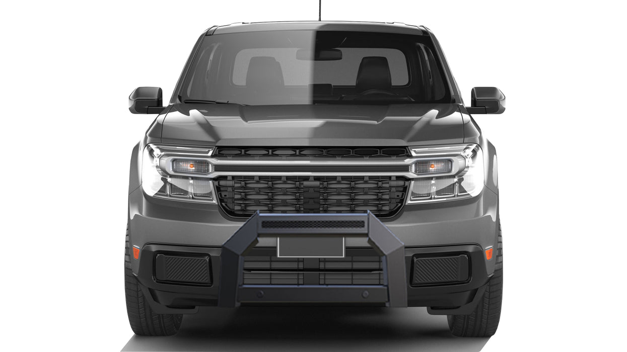 Black Horse Off Road AB-FO11-NL Matte Black Steel No skid plate - Truck Part Superstore
