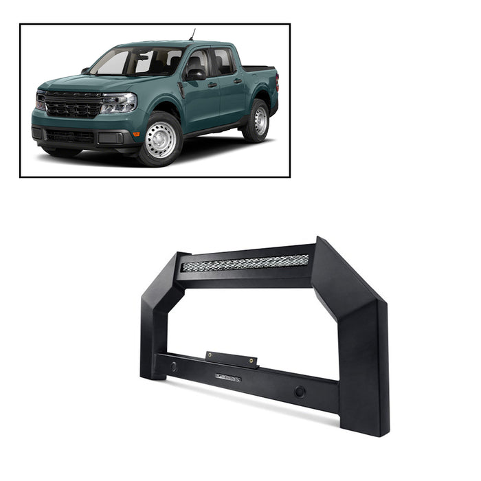 Black Horse Off Road AB-FO11 Matte Black Steel No skid plate - Truck Part Superstore