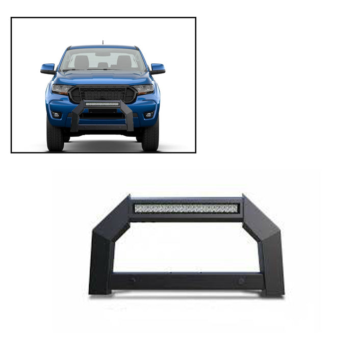 Black Horse Off Road AB-FO12 Matte Black Steel No skid plate - Truck Part Superstore