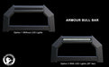Black Horse Off Road AB-GM10 Matte Black Steel No skid plate - Truck Part Superstore