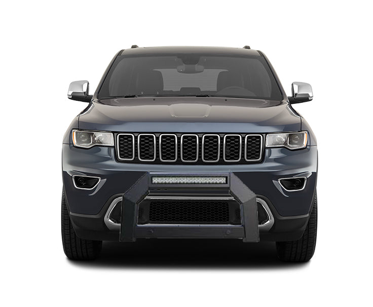 Black Horse Off Road AB-JE92 Matte Black Steel No skid plate - Truck Part Superstore