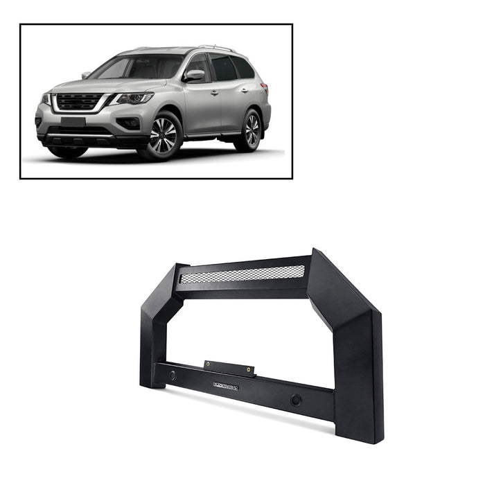 Black Horse Off Road AB-NI18-NL Matte Black Steel No skid plate - Truck Part Superstore