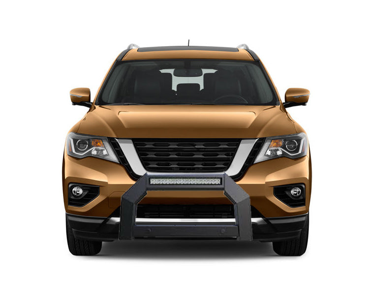 Black Horse Off Road AB-NI18 Matte Black Steel No skid plate - Truck Part Superstore