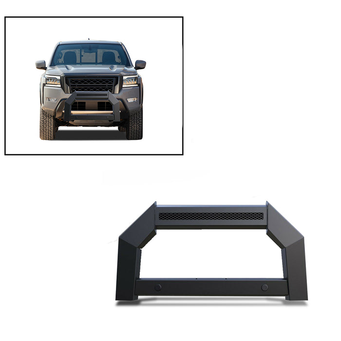 Black Horse Off Road AB-NI22-NL Matte Black Steel No skid plate - Truck Part Superstore