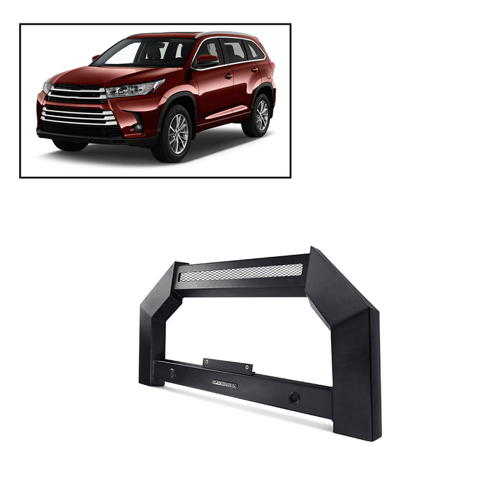 Black Horse Off Road AB-TO53-NL Matte Black Steel No skid plate - Truck Part Superstore