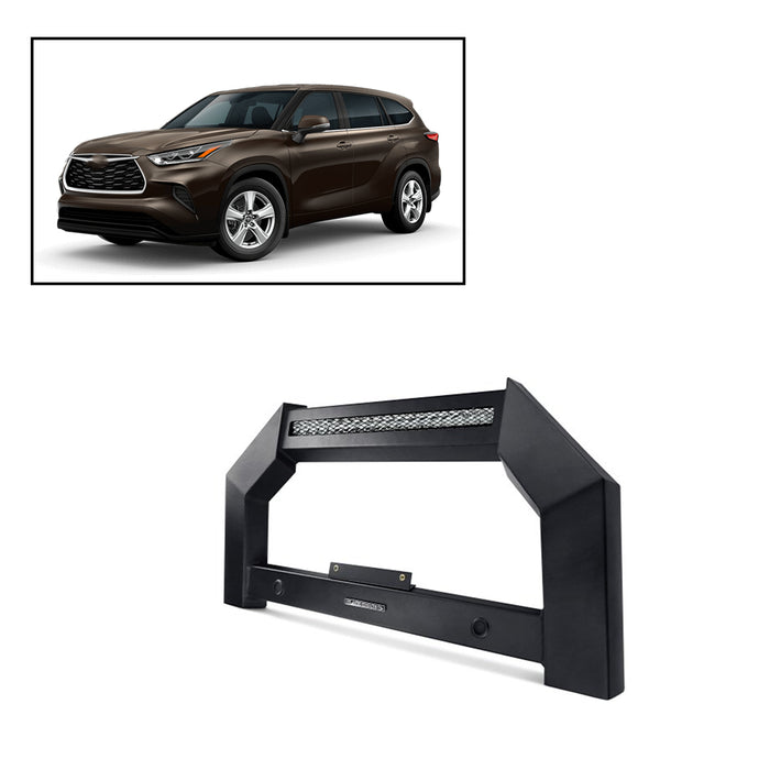 Black Horse Off Road AB-TO54 Matte Black Steel No skid plate - Truck Part Superstore