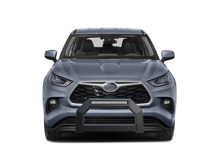 Black Horse Off Road AB-TO54 Matte Black Steel No skid plate - Truck Part Superstore