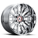 Asanti Off Road AB808-20906318CH AB808 20X9 6X135 CHROME 18MM - Truck Part Superstore