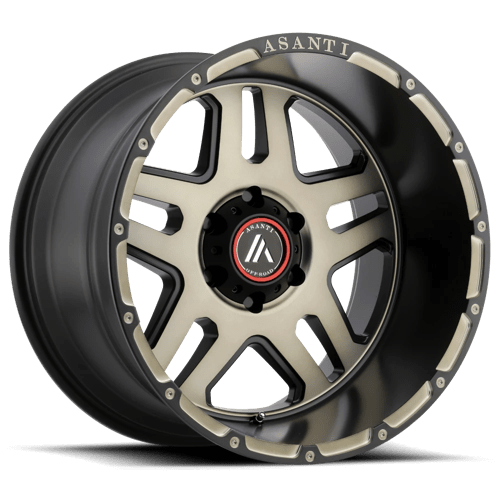 Asanti Off Road AB809-20128844NBK AB809 20X12 8X180 M-BLK MACH TCC -44MM - Truck Part Superstore