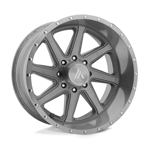Asanti Off Road AB814-221050TB12NL AB814 22X10 5X5.0 TITAN-BRUSH -12MM - Truck Part Superstore
