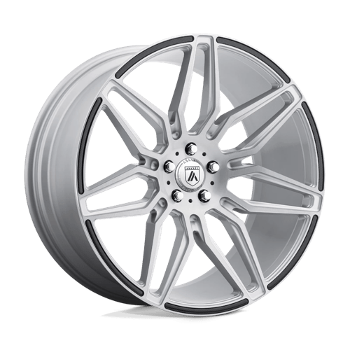 Asanti Black ABL11-20851238SL AB11 20X8.5 5X4.5 BRUSHED SLV 38MM - Truck Part Superstore