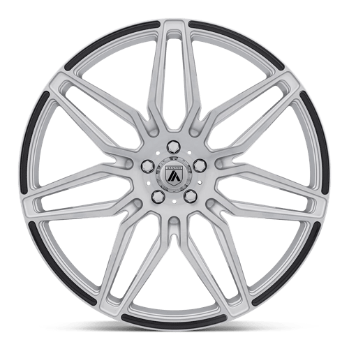 Asanti Black ABL11-20051238SL AB11 20X10.5 5X4.5 BRUSHED SLV 38MM - Truck Part Superstore