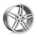 Asanti Black ABL12-19955245SL AB12 19X9.5 5X120 BRUSHED SLV 45MM - Truck Part Superstore