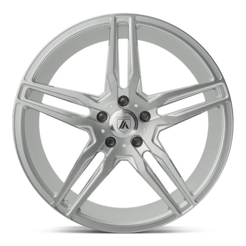 Asanti Black ABL12-19955645SL AB12 19X9.5 5X112 BRUSHED SLV 45MM - Truck Part Superstore