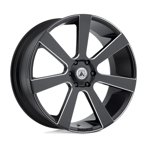 Asanti Black ABL15-22907735BM AB15 22X9 6X120 S-BLK MILL 35MM - Truck Part Superstore