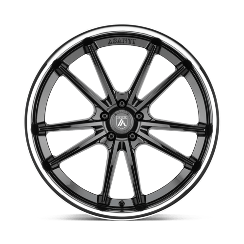 Asanti Black ABL23-24901232BK AB23 24X9 5X4.5 G-BLK CHR LIP 32MM - Truck Part Superstore