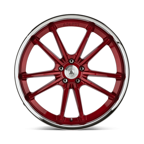 Asanti Black ABL23-22051525RD AB23 22X10.5 5X115 CANDY RD CHR LP 25MM - Truck Part Superstore