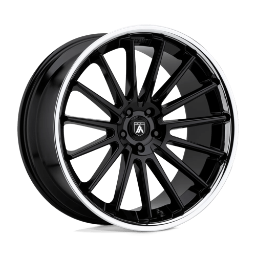 Asanti Black ABL24-20055638BK AB24 20X10.5 5X112 G-BLK CHR LIP 38MM - Truck Part Superstore