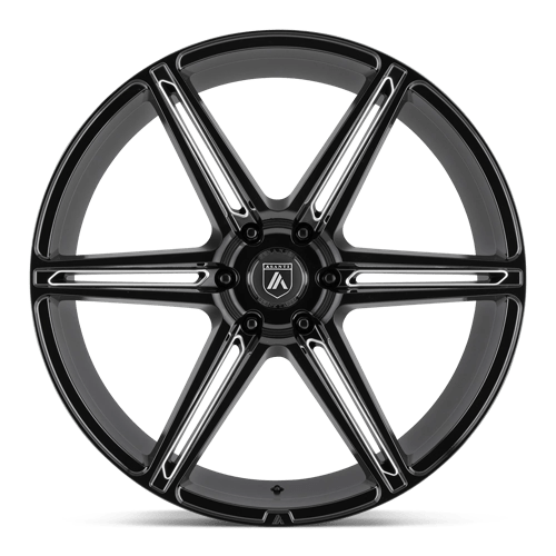 Asanti Black ABL25-20906330BK AB25 20X9 6X135 G-BLK MILL 30MM - Truck Part Superstore
