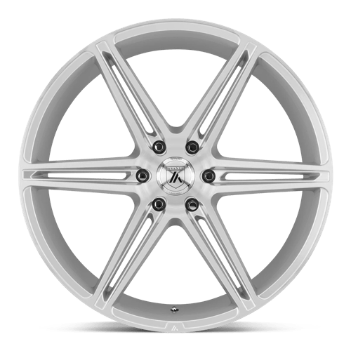 Asanti Black ABL25-24106230SL AB25 24X10 6X5.5 BRUSHED SLV 30MM - Truck Part Superstore
