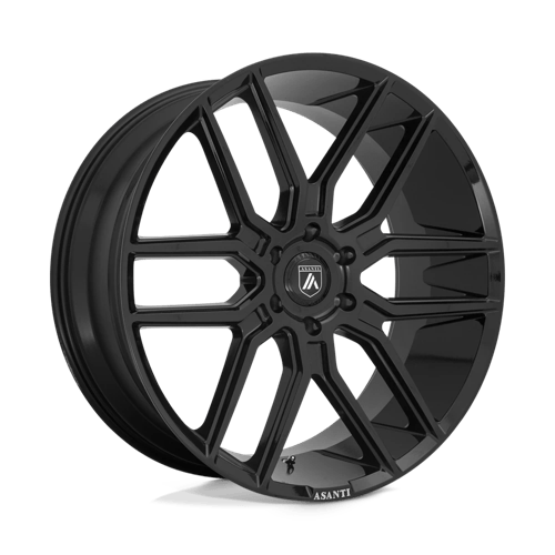 Asanti Black ABL28-20906330BK AB28 20X9 6X135 G-BLK 30MM - Truck Part Superstore