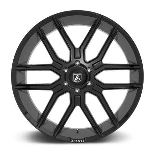 Asanti Black ABL28-20906330BK AB28 20X9 6X135 G-BLK 30MM - Truck Part Superstore