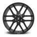 Asanti Black ABL28-20906330BK AB28 20X9 6X135 G-BLK 30MM - Truck Part Superstore