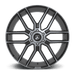 Asanti Black ABL28-20906230GY AB28 20X9 6X5.5 G-BLK GTCC 30MM - Truck Part Superstore