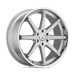 Asanti Black ABL32-29063430 AB32 20X9 6X135 BRUSH SLV CHR LIP 30MM - Truck Part Superstore