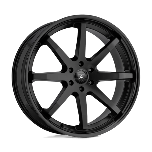 Asanti Black ABL32-22952730 AB32 22X9.5 5X120 S-BLK G-BLK LIP 30MM - Truck Part Superstore