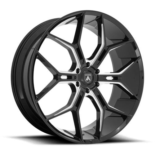 Asanti Black ABL38-26106820BK AB38 26X10 6X5.5 G-BLK MILL 20MM - Truck Part Superstore