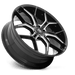 Asanti Black ABL38-22956338BK AB38 22X9.5 6X135 G-BLK MILL 38MM - Truck Part Superstore