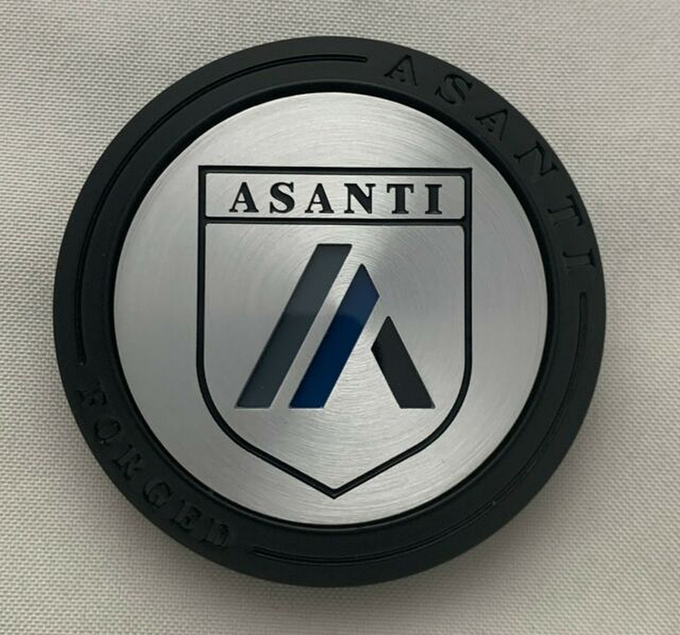 Asanti Black ABLCAP-SL ABL PLASTIC CAP (NEW LOGO) - SILVER - Truck Part Superstore