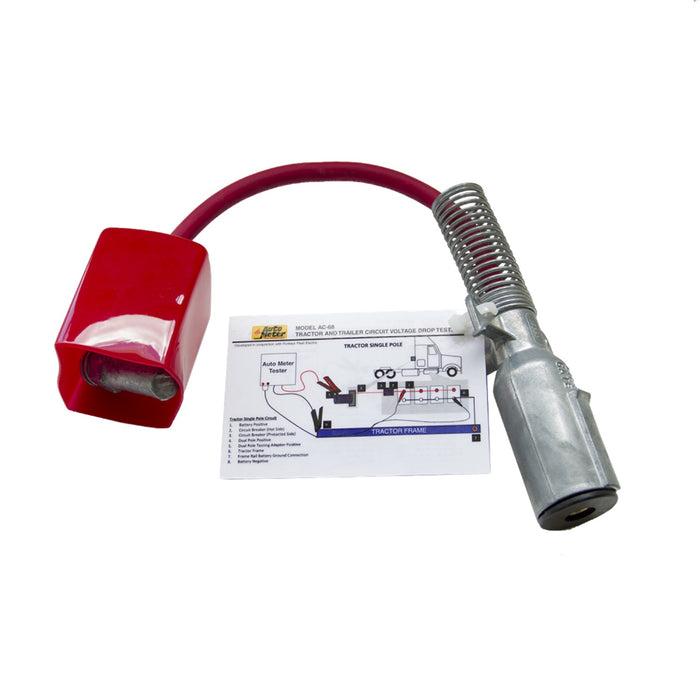 AutoMeter AC-68 ADAPTER; SINGLE POLE; TRACTOR/TRAILER - Truck Part Superstore