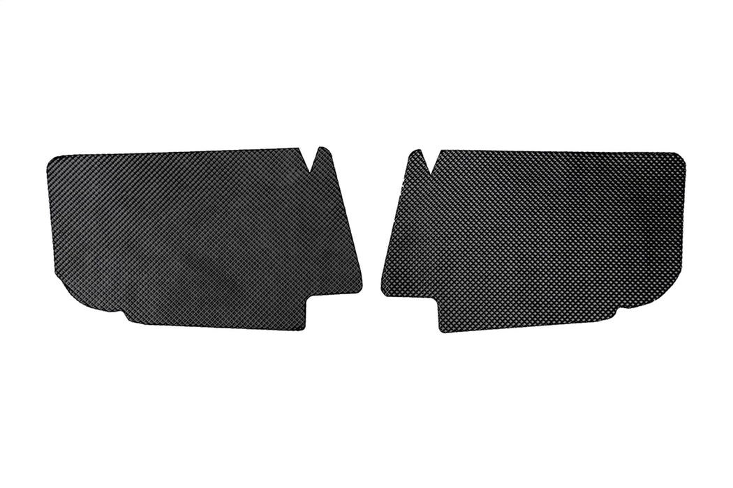 Corsa Performance AC010 Pair of black aluminum exhaust cavity rear wheel self-adhesive heat wrap - Truck Part Superstore