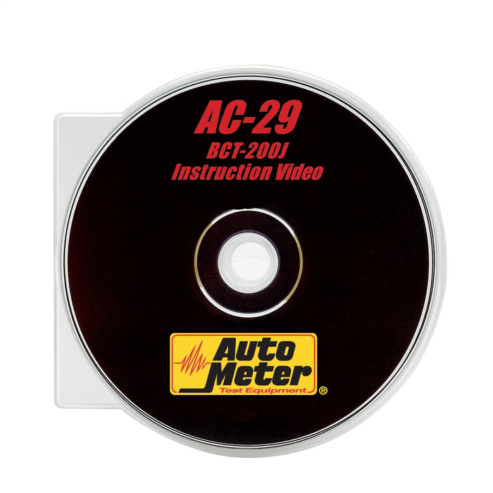 AutoMeter AC-29 AC-29; DVD Instruction Video For The BCT-200J - Truck Part Superstore