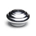 Lokar ACN-002C Air Cleaner Nut; Lucille Style; Chrome; Billet Aluminum; - Truck Part Superstore
