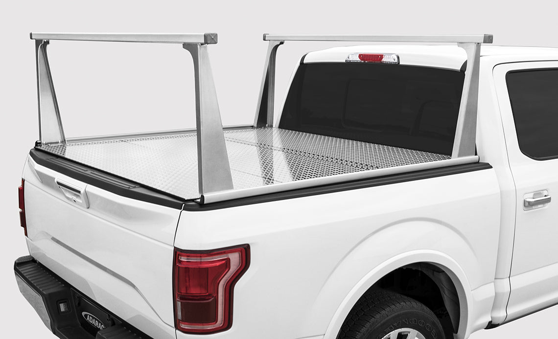 ADARAC F2010022 ADARAC™ Aluminum Pro Series Truck Bed Rack System; Matte Black Finish; - Truck Part Superstore