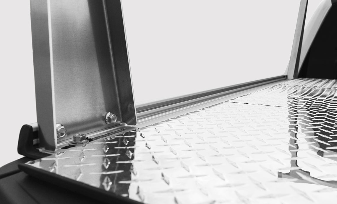 ADARAC F2010071 ADARAC™ Aluminum Pro Series Truck Bed Rack System; Silver Finish; - Truck Part Superstore