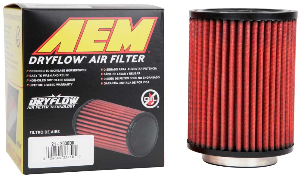 AEM Induction 21-2036DK AEM DryFlow Air Filter - Truck Part Superstore